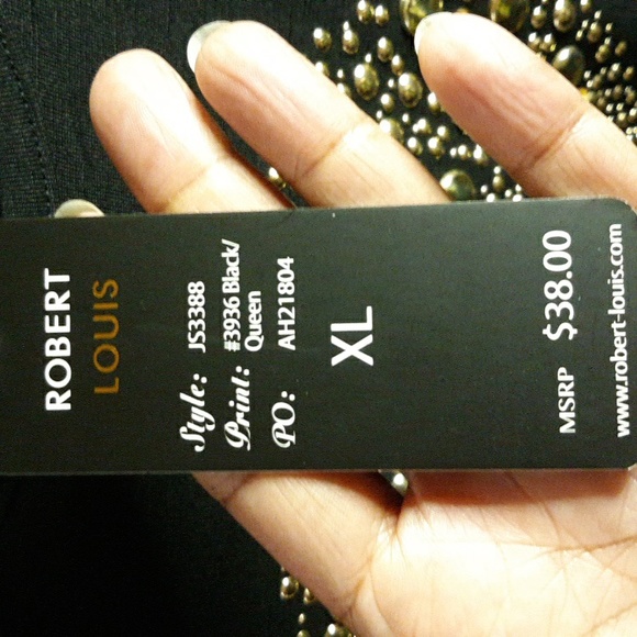 Robert Louis Black GUEEN T-Shirt - Picture 4 of 6